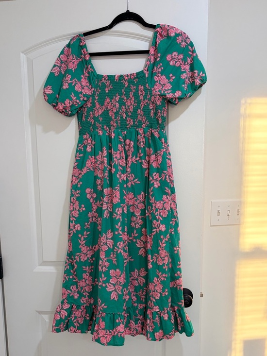 J. Crew Floral Midi Dress - Picture 9 of 11